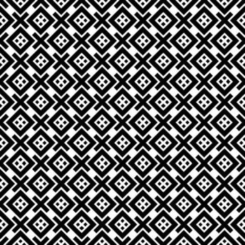 patrón abstracto sin costuras en blanco y negro. fondo y telón de fondo. diseño ornamental en escala de grises. vector