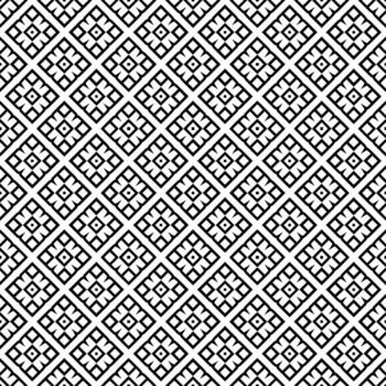 patrón abstracto sin costuras en blanco y negro. fondo y telón de fondo. diseño ornamental en escala de grises. vector
