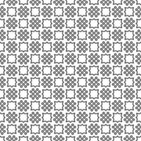 Black and white seamless abstract pattern. Background and backdrop. Grayscale ornamental design. vector