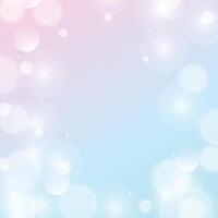 vector colored bokeh background with light