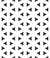 Black and white seamless abstract pattern. Background and backdrop. Grayscale ornamental design. vector