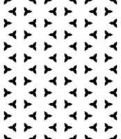 Black and white seamless abstract pattern. Background and backdrop. Grayscale ornamental design. vector