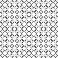 Black and white seamless abstract pattern. Background and backdrop. Grayscale ornamental design. vector