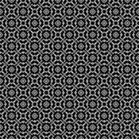 Black and white seamless abstract pattern. Background and backdrop. Grayscale ornamental design. vector