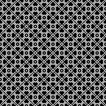 Black and white seamless abstract pattern. Background and backdrop. Grayscale ornamental design. vector