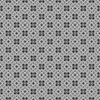 Black and white seamless abstract pattern. Background and backdrop. Grayscale ornamental design. vector