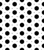 Black and white seamless abstract pattern. Background and backdrop. Grayscale ornamental design. vector