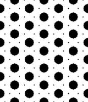 Black and white seamless abstract pattern. Background and backdrop. Grayscale ornamental design. vector