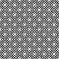 Black and white seamless abstract pattern. Background and backdrop. Grayscale ornamental design. vector