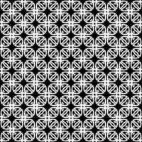 Black and white seamless abstract pattern. Background and backdrop. Grayscale ornamental design. vector