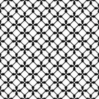 Black and white seamless abstract pattern. Background and backdrop. Grayscale ornamental design. vector