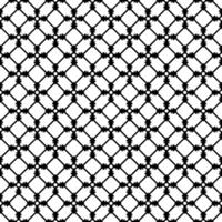 Black and white seamless abstract pattern. Background and backdrop. Grayscale ornamental design. vector