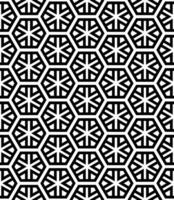 Black and white seamless abstract pattern. Background and backdrop. Grayscale ornamental design. vector