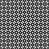 Black and white seamless abstract pattern. Background and backdrop. Grayscale ornamental design. vector
