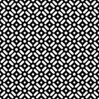 patrón abstracto sin costuras en blanco y negro. fondo y telón de fondo. diseño ornamental en escala de grises. vector