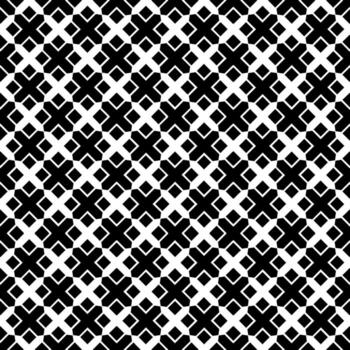 Black and white seamless abstract pattern. Background and backdrop. Grayscale ornamental design. vector