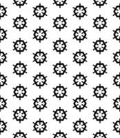 Black and white seamless abstract pattern. Background and backdrop. Grayscale ornamental design. vector