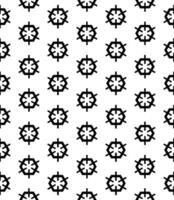 Black and white seamless abstract pattern. Background and backdrop. Grayscale ornamental design. vector