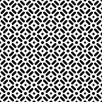 Black and white seamless abstract pattern. Background and backdrop. Grayscale ornamental design. vector