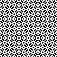 Black and white seamless abstract pattern. Background and backdrop. Grayscale ornamental design. vector