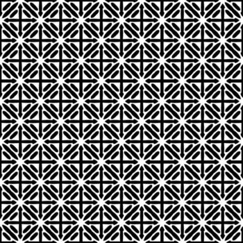 patrón abstracto sin costuras en blanco y negro. fondo y telón de fondo. diseño ornamental en escala de grises. vector