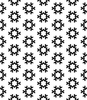 Black and white seamless abstract pattern. Background and backdrop. Grayscale ornamental design. vector