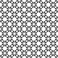 Black and white seamless abstract pattern. Background and backdrop. Grayscale ornamental design. vector