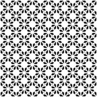 Black and white seamless abstract pattern. Background and backdrop. Grayscale ornamental design. vector