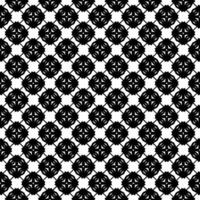 Black and white seamless abstract pattern. Background and backdrop. Grayscale ornamental design. vector