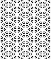 Black and white seamless abstract pattern. Background and backdrop. Grayscale ornamental design. vector