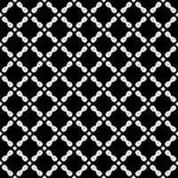 Black and white seamless abstract pattern. Background and backdrop. Grayscale ornamental design. vector