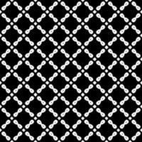 Black and white seamless abstract pattern. Background and backdrop. Grayscale ornamental design. vector