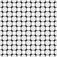 Black and white seamless abstract pattern. Background and backdrop. Grayscale ornamental design. vector