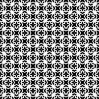 Black and white seamless abstract pattern. Background and backdrop. Grayscale ornamental design. vector