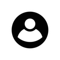 User Profile Icon vector. Profile avatar symbol. Avatar Man icon vector. vector