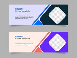 Creative corporate business marketing social media banner post template, Promotional banner for social media post, web banner and flyer, Sale banner for web and social media template vector