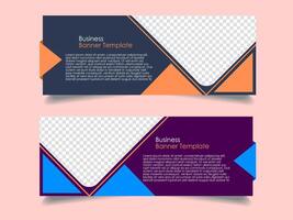 Creative corporate business marketing social media banner post template, Promotional banner for social media post, web banner and flyer, Sale banner for web and social media template vector