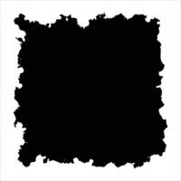 grungy black square background vector