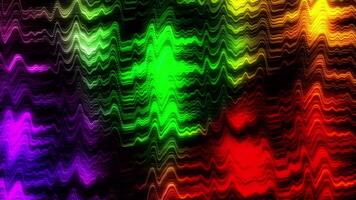 Backdrop multicolored neon abstract background noise video