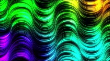 Backdrop multicolored neon abstract abstract futuristic curves video