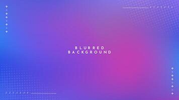 Gradient blurred background in shades of purple blue. Ideal for web banners, social media posts, or any design project that requires a calming backdrop vector