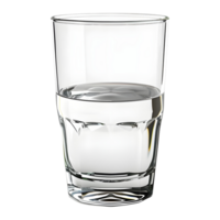 AI generated Water Glass on Transparent background - Ai Generated png