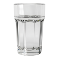 ai generado agua vaso en transparente antecedentes - ai generado png