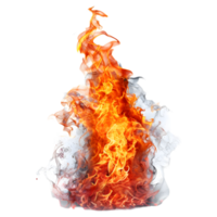 AI generated Fire on Transparent background - Ai Generated png