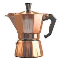 AI generated 3D Rendering of a Modern Steel Jug on Transparent Background - Ai Generated png