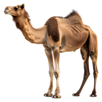 AI generated 3D Rendering of a Arabian Camel on Transparent Background - Ai Generated png