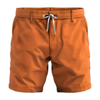 ai generado 3d representación de un hombre pantalones cortos en transparente antecedentes - ai generado png