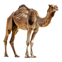 AI generated 3D Rendering of a Arabian Camel on Transparent Background - Ai Generated png