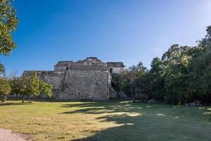 Las monjas building at Chichen Itza, Mexico photo