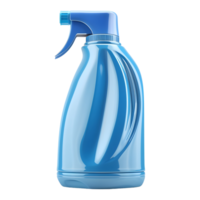 AI generated 3D Rendering of a Cleaning Bottle on Transparent Background - Ai Generated png